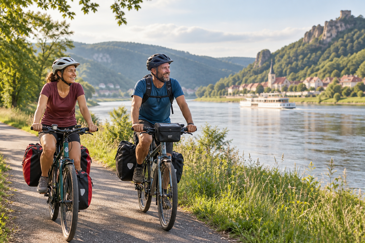 Radtour Elberadweg: Die passende Ausrüstung für Einsteiger:innen