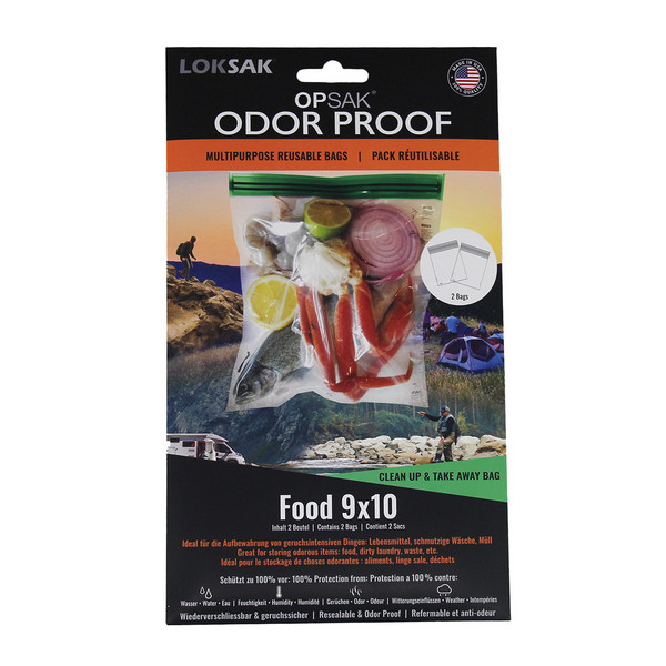 OPSAK 9X10, 2 STÜCK (INNER 22.5X24.5CM) FOOD - Packbeutel