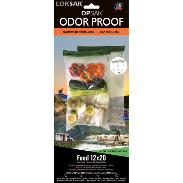 OPSAK 12X20, 2 STÜCK (INNER 30.5X50.2CM) FOOD, CLOTHES - Packbeutel