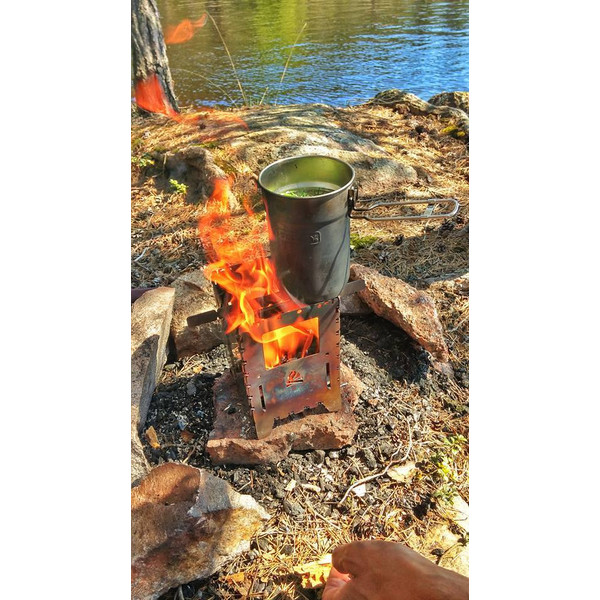 Bushcraft Essentials BUSHBOX XL PROFI SET - Holzkocher Ansicht 6
