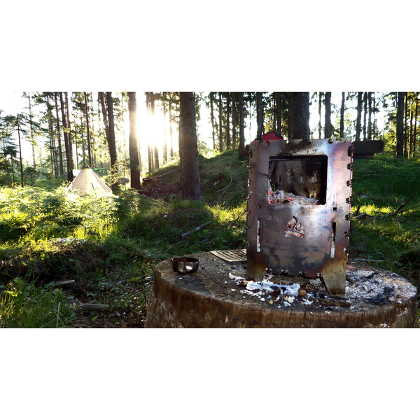 Bushcraft Essentials BUSHBOX XL PROFI SET - Holzkocher Ansicht 7