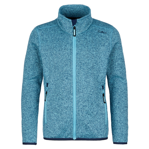 KID G JACKET Kinder - Fleecejacke-TOPAZIO-BLUE INK