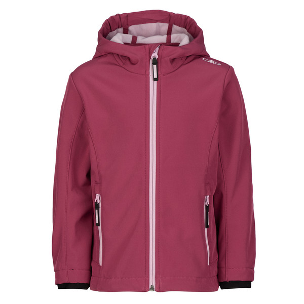 KID G JACKET FIX HOOD Kinder - Softshelljacke-PEONY