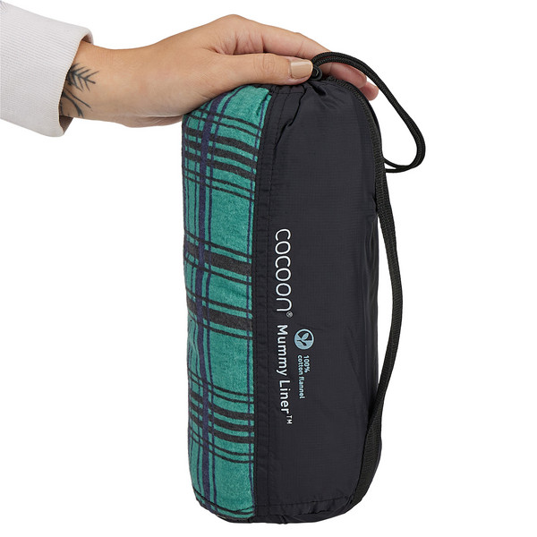 Cocoon MUMMYLINER - FLANNEL - Schlafsack Inlett Ansicht 2