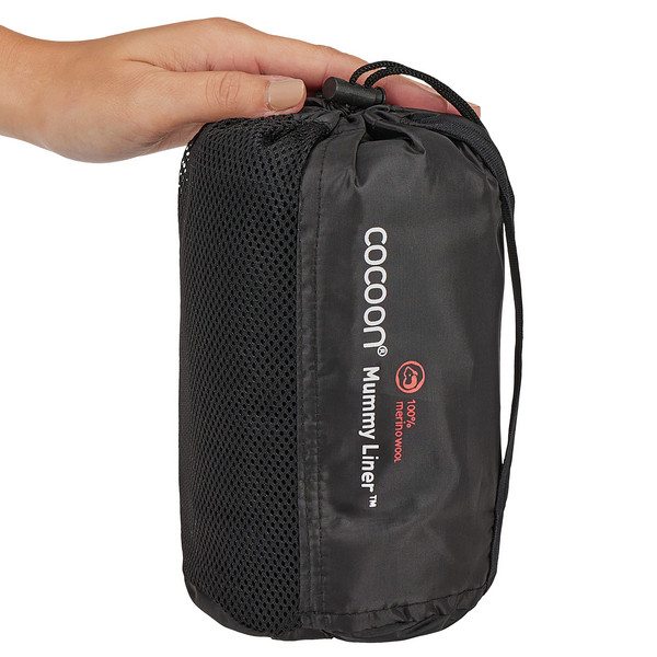 Cocoon MUMMYLINER - MERINO WOOL - Schlafsack Inlett Ansicht 3