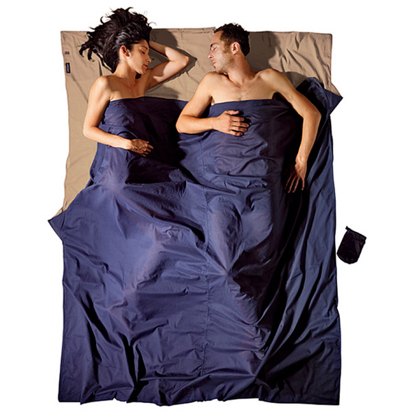 TRAVELSHEET DOUBLE SIZE - ÄGYPTISCHE BAUMWOLLE - Schlafsack Inlett