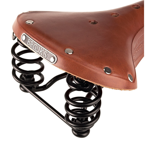 Brooks England SADDLE FLYER, LEATHER, HONEY - Fahrradsattel Ansicht 5