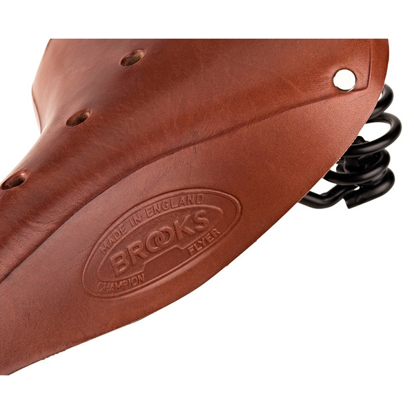 Brooks England SADDLE FLYER, LEATHER, HONEY - Fahrradsattel Ansicht 6