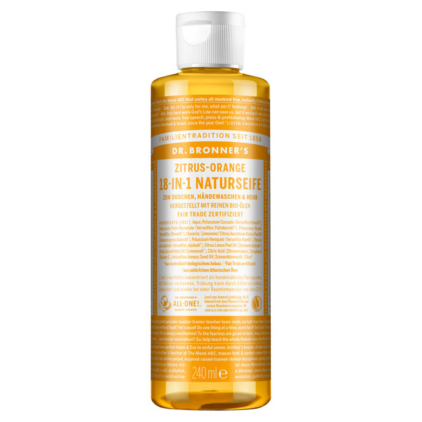 Dr. Bronner's 18-IN-1 NATURSEIFE - Outdoor Seife