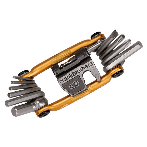 Crankbrothers MULTI-17 MULTITOOL, GOLD - Fahrradwerkzeug Ansicht 7