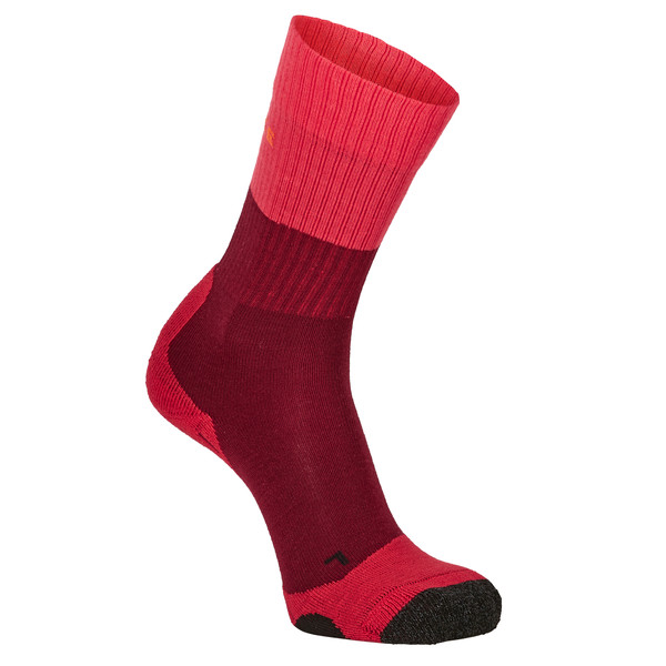 TK2 EXPLORE W Damen - Wandersocken-MERLOT