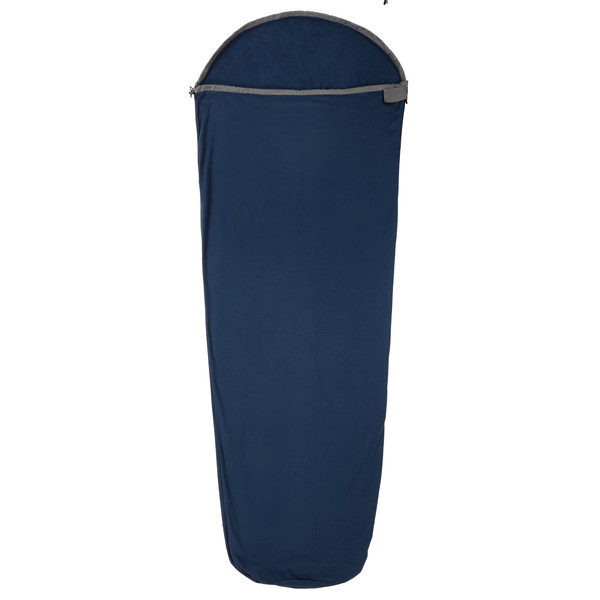 MICROFLEECE MUMMY LINER - Schlafsack Inlett-INSIGNIA BLUE, LINKS