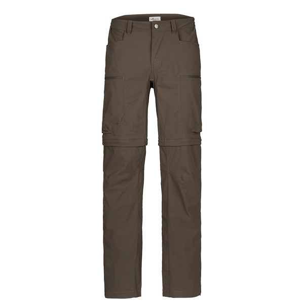 OCOA ZIPOFF PANTS Herren - Trekkinghose-BLACK OLIVE