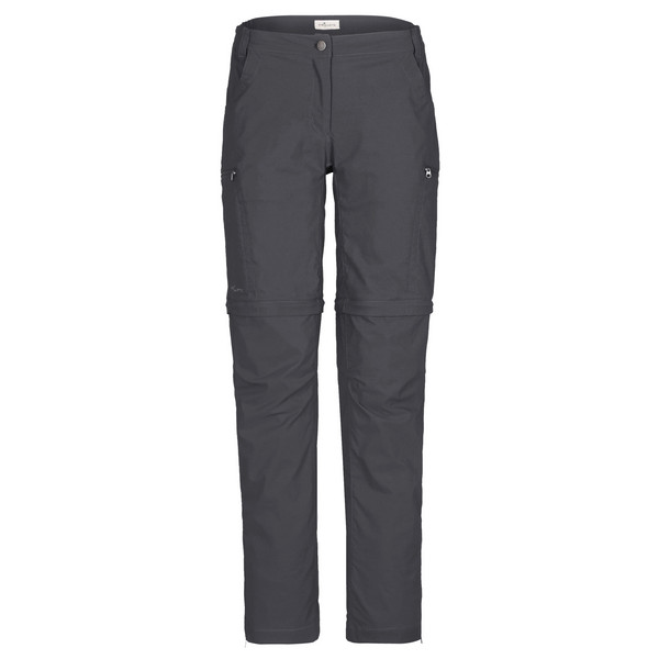OCOA ZIPOFF PANTS Damen - Trekkinghose-EBONY