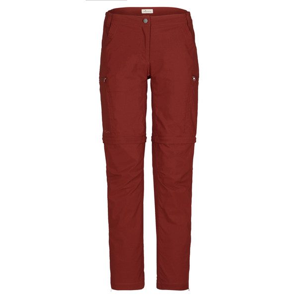 OCOA ZIPOFF PANTS Damen - Trekkinghose-FIRED BRICK