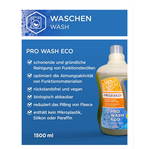 Fibertec PRO WASH ECO - Waschmittel Ansicht 2
