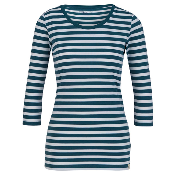 PENICHE 3/4 LONGSLEEVE Damen - Funktionsshirt-MAJOLICA BLUE/ BRIGHT WHITE ST