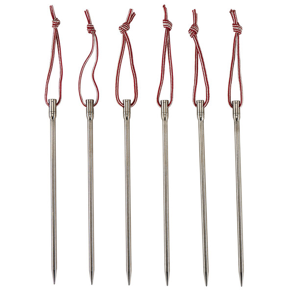 STINGER TITANIUM, 16 CM (6 STK) - Zeltheringe