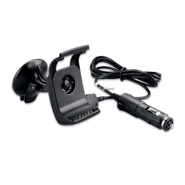 Garmin HALTERUNG SAUGNAPF MIT ADAPTER SCHWARZ MIT STROMVERSORGUNG F Ansicht 1