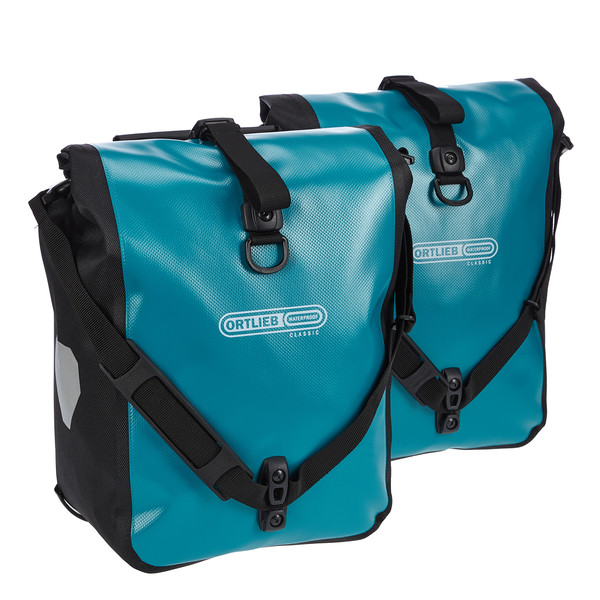 SPORT-ROLLER - Fahrradtaschen-PETROL - BLACK
