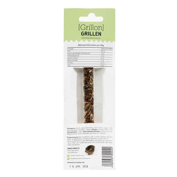 Snack-Insects GRILLON Ansicht 2