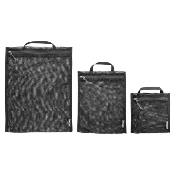 MESH POCKET SET III - Packbeutel-BLACK