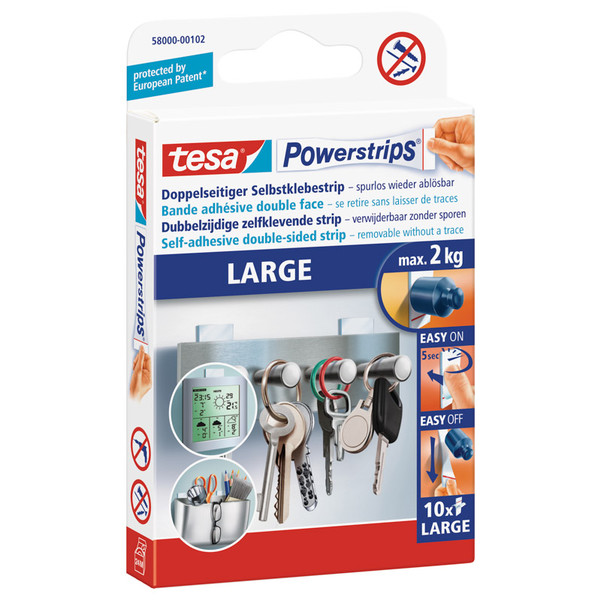 Tesa POWERSTRIPS LARGE - Reparaturbedarf