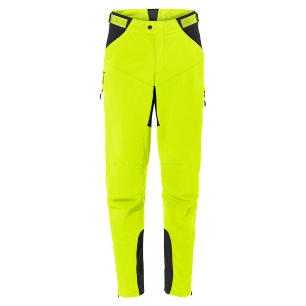 QIMSA SOFTSHELL PANTS II Herren - Softshellhose-NEON YELLOW