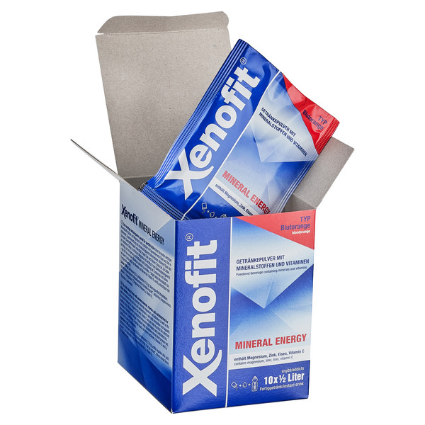 Xenofit MINERAL ENERGY BLUTORANGE - Energiedrink Ansicht 2