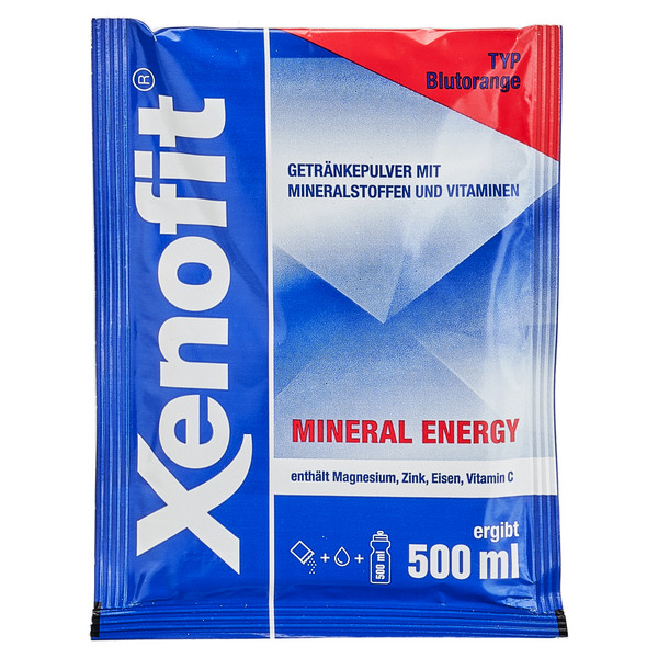 Xenofit MINERAL ENERGY BLUTORANGE - Energiedrink Ansicht 3