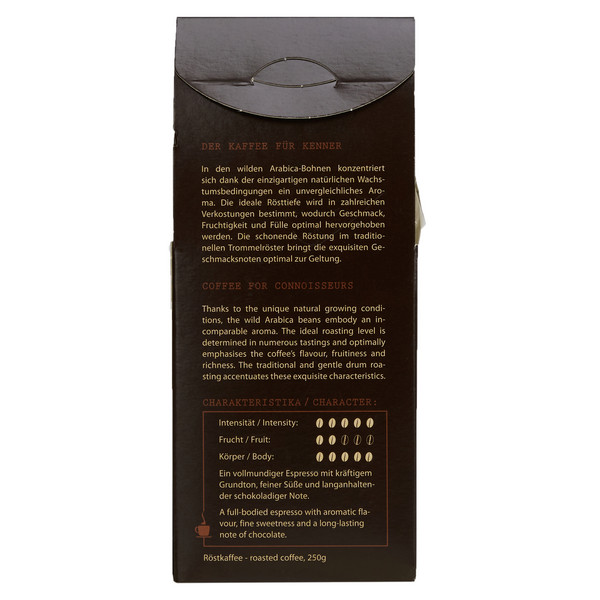 Kaffa WILDKAFFEE ESPRESSO Ansicht 2