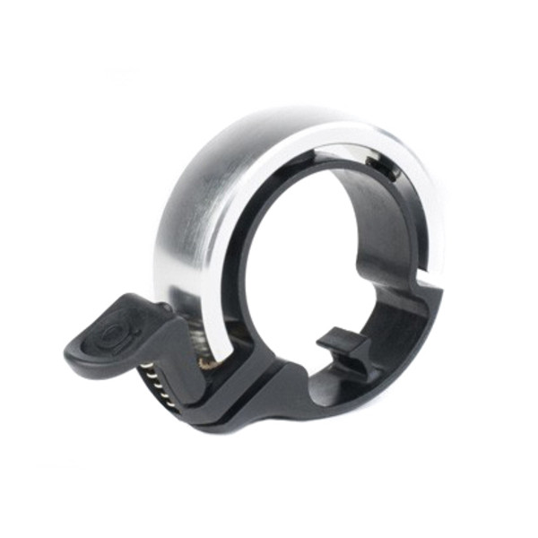 Knog OI CLASSIC LARGE FAHRRADKLINGEL, 23.8 - 31.8MM, SILVER - Klingel Ansicht 1