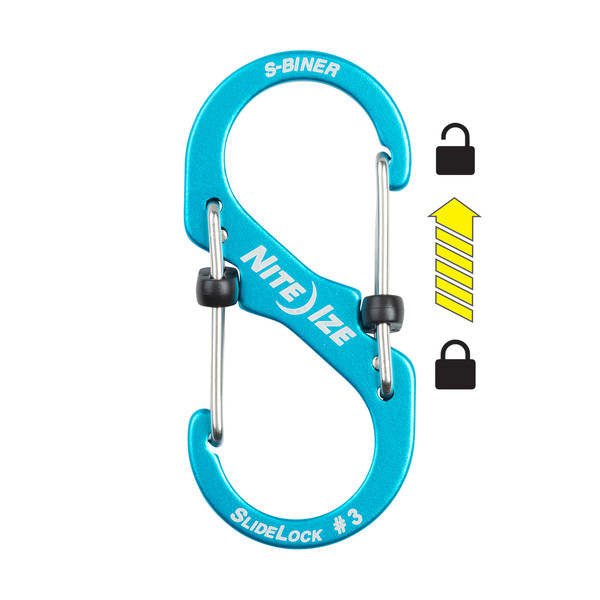 Nite Ize S-BINER SLIDELOCK ALUMINUM - Karabiner Ansicht 3