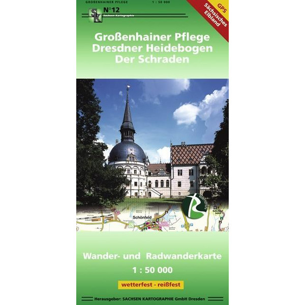 PFLEGE WESTLAUSITZ DER SCHR - Wanderkarte