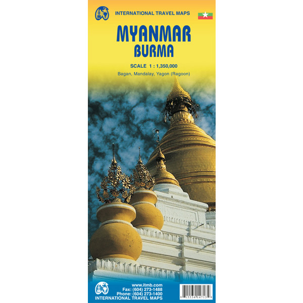 ITM MYANMAR / BURMA - Karte