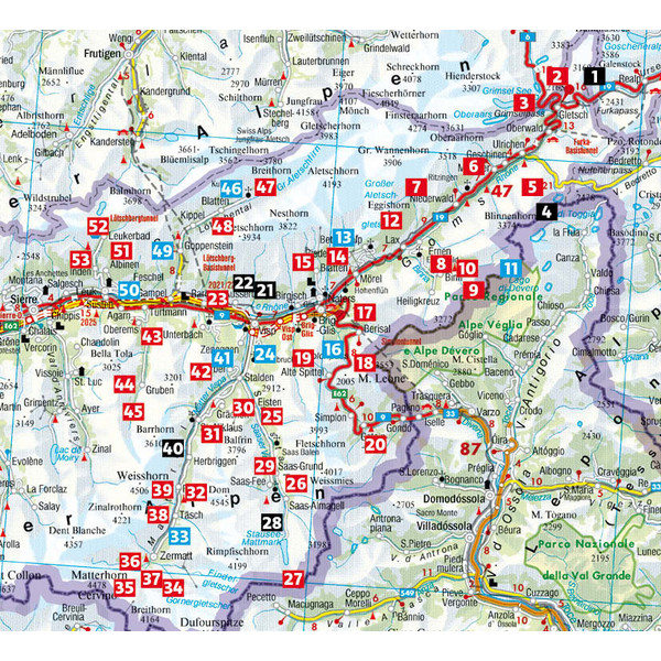 BVR OBERWALLIS - Wanderführer Ansicht 2
