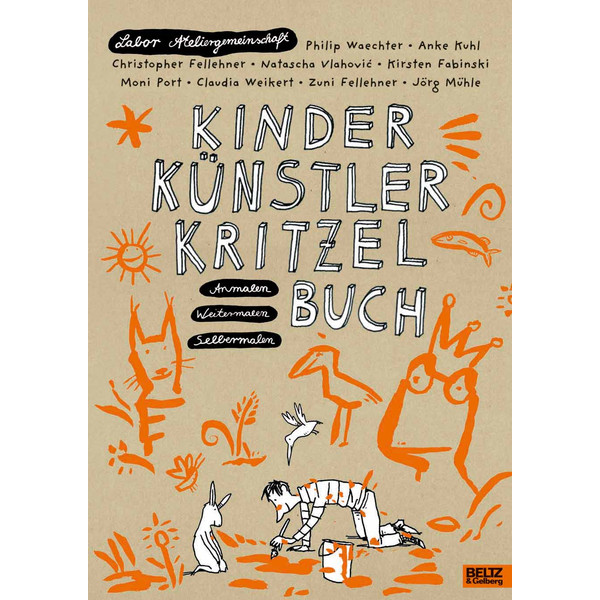 KÜNSTLER KRITZELBUCH - Kinderbuch