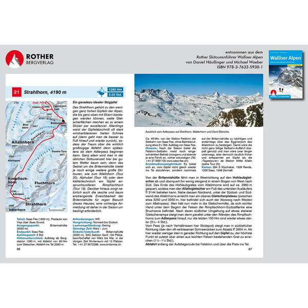 BVR SKITOURENFÜHRER WALLISER ALPEN Ansicht 4