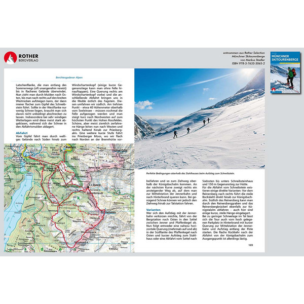 MÜNCHNER SKITOURENBERGE Ansicht 3