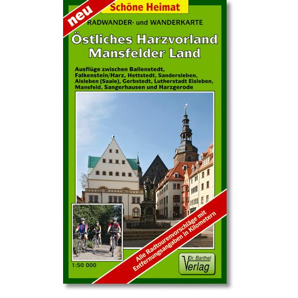 ÖSTLICHES HARZVORLAND - MANSFELDER LAND - Wanderkarte