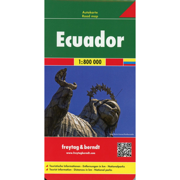 F+B ECUADOR/GALAPAGOS 1:600T/1:800T - Straßenkarte