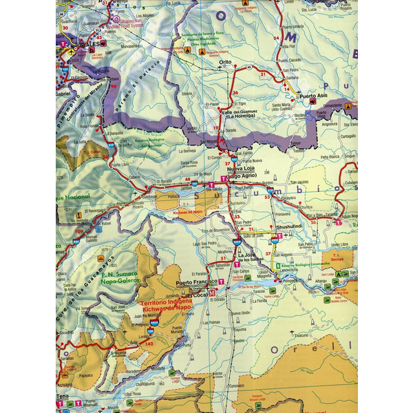 F+B ECUADOR/GALAPAGOS 1:600T/1:800T - Straßenkarte Ansicht 3
