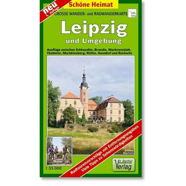 LEIPZIG UND UMGEBUNG 1 : 50 000 WANDERKA - Wanderkarte Ansicht 1