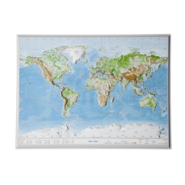 KLEIN 1:107.000.000 - Weltkarte