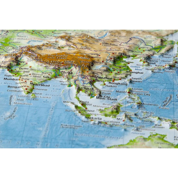 WELT KLEIN 1:107.000.000 - Weltkarte Ansicht 4