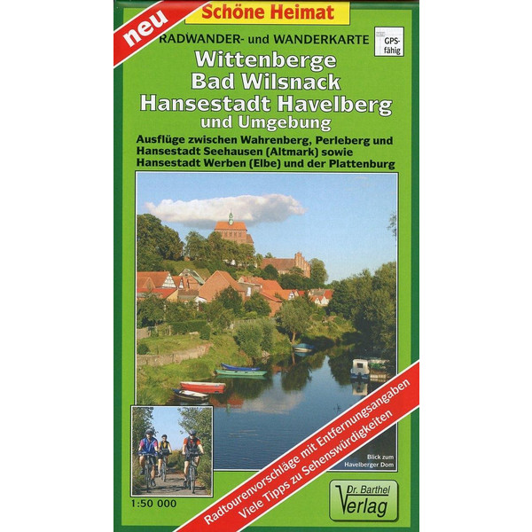 RADWANDER- UND WANDERKARTE WITTENBERGE - Wanderkarte