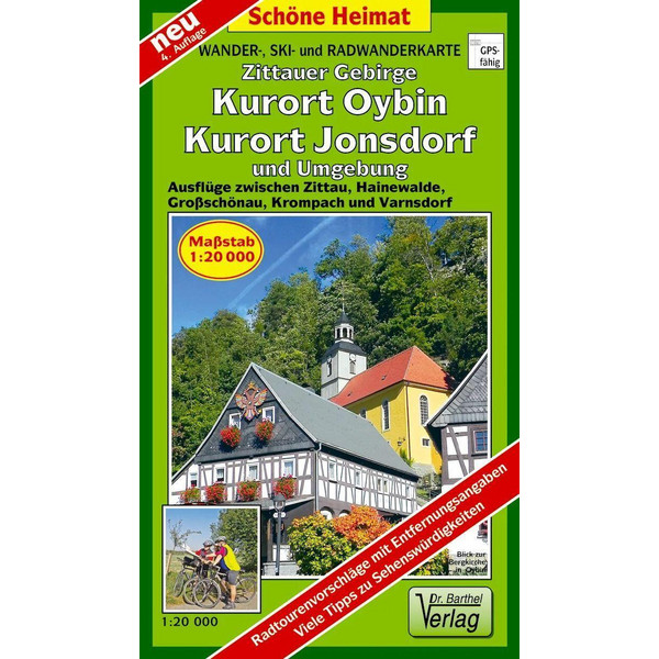 WANDER- UND RADWANDERKARTE ZITTAUER GEBIRGE