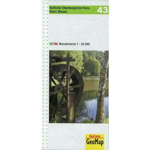 WANDERKARTE 43 SÜDLICHER OBERBERGISCHER KREIS - Wanderkarte
