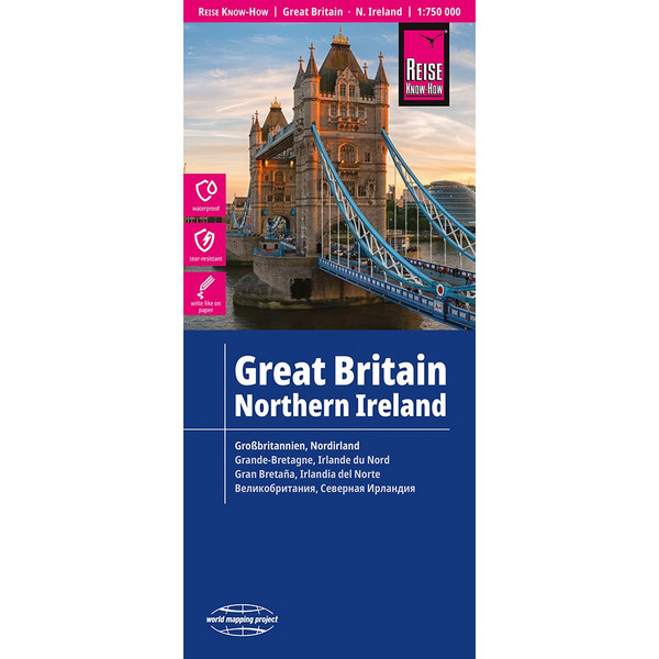 RKH WMP GROßBRITANNIEN 1:750.000 - Straßenkarte