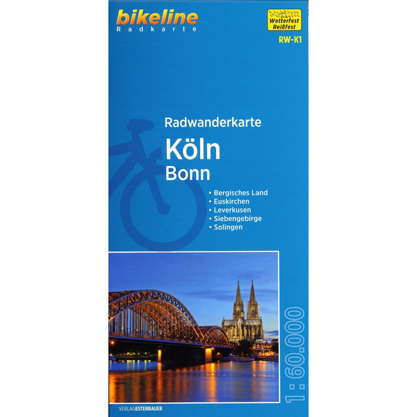 KÖLN / BONN 1:60.000 - Fahrradkarte